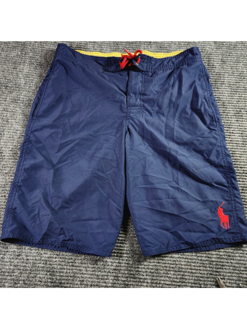 Polo Ralph Lauren Youth Large(14-16) Swim Trunks Board Shorts Big Pony Logo